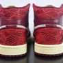 Air Jordan 1 Mid SE "Tiki Leaf" sneakers. The colorway is officially known as Team Red/University Red-Sail-Muslin Size 3 Image 6