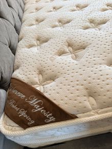 Ottoman King Size Quilted Bed with Cashmere Mattress