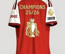 Arsenal champions jersey size L