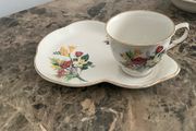 Old Foley  Tea cup &amp; Desert Plate