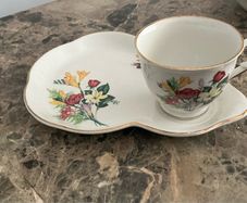 Old Foley  Tea cup & Desert Plate