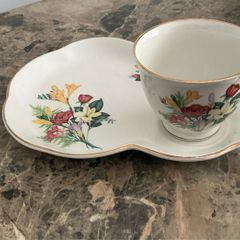 Old Foley  Tea cup & Desert Plate