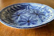 Vintage Porches Pottery Dish Blue (Portugal) 1980s