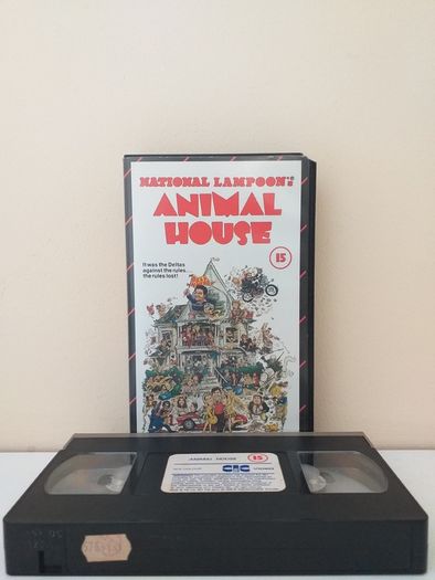 National Lampoon's Animal House CIC Video 1979 Certificate 15