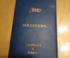 Vintage Madigans Pubs Pocket Telephone Directory 1970s Dublin Memorabilia