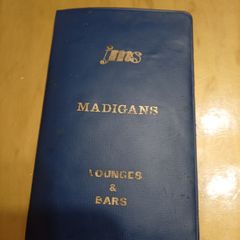 Vintage Madigans Pubs Pocket Telephone Directory 1970s Dublin Memorabilia