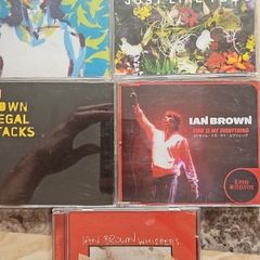 Ian Brown 5 CD / DVD Lot