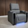Armchair Automatic Electric Leather Recliner Chair Image 2