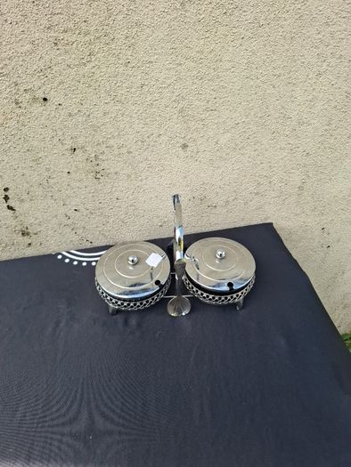 By post only blue sugar bowl