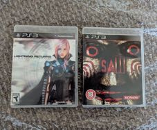 Saw and final fantasy lightning returns ps3 (60 euro posted!)