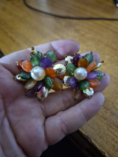 Vintage Colourful Earrings