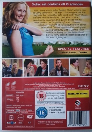 The Big C - Season 2 (2011) [DVD TV Boxset]