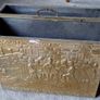 Vintage Firescreen & Fireside Box. Image 3