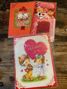 New Old Stock Vintage Valentines Cards lot of 80