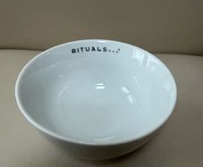 Rituals face mask ceramic bowl