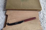 Warriss vintage cheese board and knife
