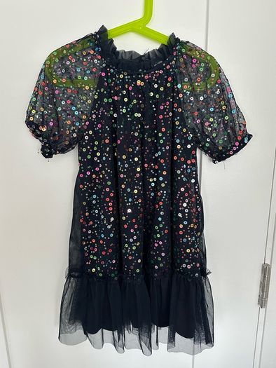 Gorgeous sequin dress for a girl, 116cm, 5-6 years