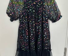 Gorgeous sequin dress for a girl, 122 cm, 6-7 years