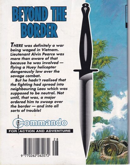 Commando #3230 Beyond The Border 1999 Dc Thomson Uk Comic
