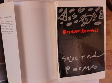 Signed Limited Edition Brendan Kennelly Selected Poems 1985