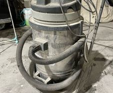 Industrial Hoover for parts or repair on dolly with wheels