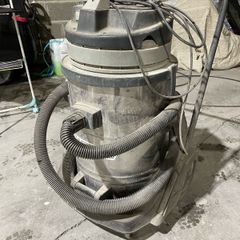 Industrial Hoover for parts or repair on dolly with wheels