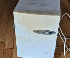 Dehumidifier needs repair probably needs regassing.