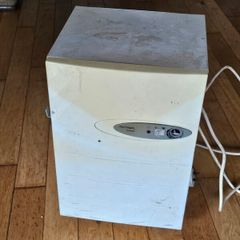 Dehumidifier needs repair probably needs regassing.