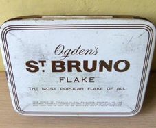 Ogdens St Bruno Flake Tin