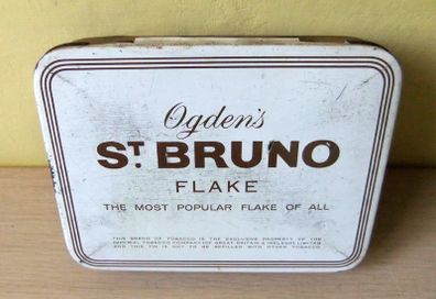 Ogdens St Bruno Flake Tin