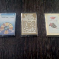3 Christmas Carols Cassette Tapes.