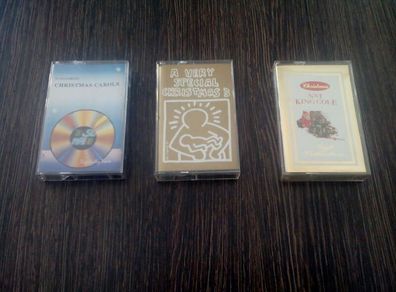 3 Christmas Carols Cassette Tapes.