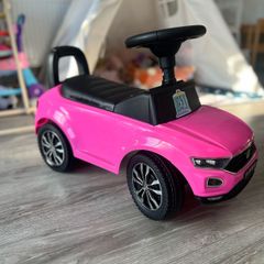 Stylish Pink VW T-Roc Ride-On Car