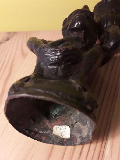 Vintage - Monkey - Candle / Incense Holder