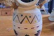 Greek pottery vase