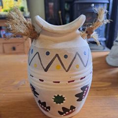 Greek pottery vase