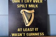 Guinness Tin Metal Sign