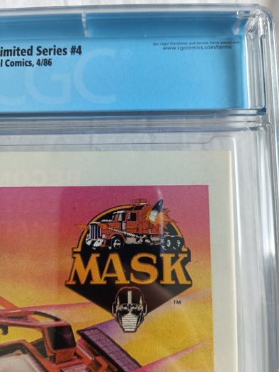 The Punisher Limited Series Issue 4 CBCS / CGC 9.6 Certified Graded Comic Framed  DC Marvel