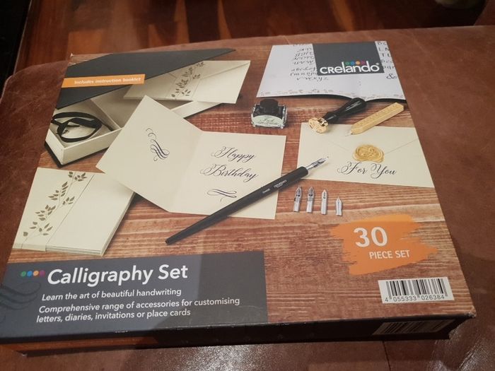 Crelando Calligraphy Set  - 30 Piece Set - Brand New
