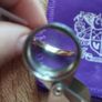 Beautiful 9ct gold ring, Q size with rare stone. Image 2