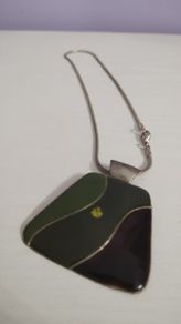 Dark Green Necklace
