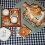 4 piece set- Price Bros. Cottage Ware Image 4