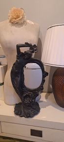 Art Nouveau Style Table Mirror