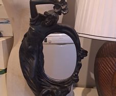 Art Nouveau Style Table Mirror
