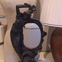 Art Nouveau Style Table Mirror