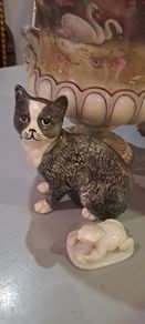 Vintage Cat Rushton Pottery