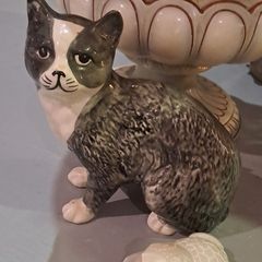 Vintage Cat Rushton Pottery