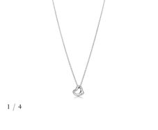 Tiffany Open Heart Necklace