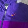 girls purple and pink Nike hoody Image 2