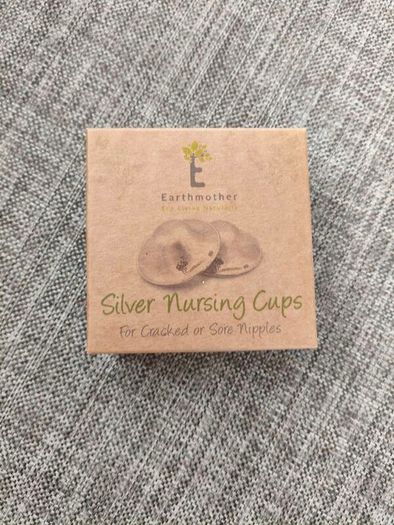 Silver nursing/Breastfeeding cups